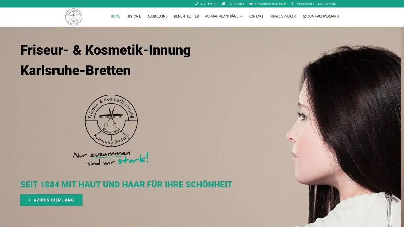 WordPress Projekt Screenshot
