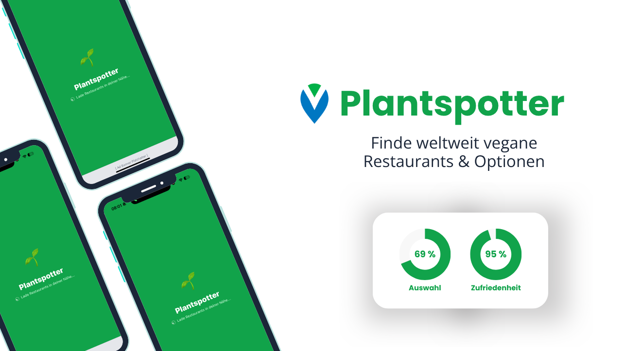 Plantspotter App Mockup